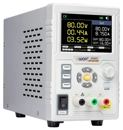 Font d'alimentació de CC programable de la sèrie d'alta potència SP8000